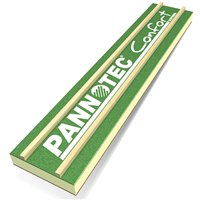 Panneau isolant toiture Pannotec Confort Plâtre RB contrelatté - R = 6,00 m².K/W - 3,00 M x 0,57 M - ép. 130 MM