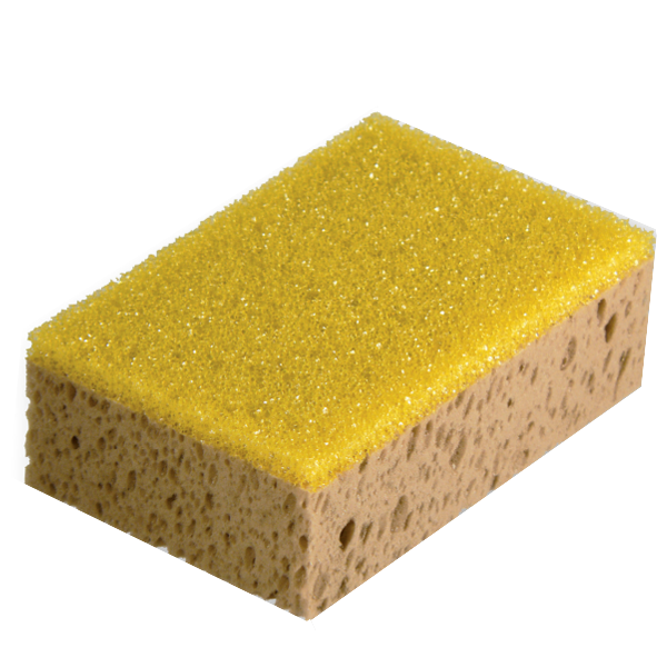Éponge hydrograttante pour gratter et lisser les surfaces - Taliaplast - 180 x 120 x 50 + 10 mm