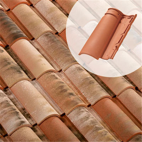 Tuile double canal Héritage - terre cuite -