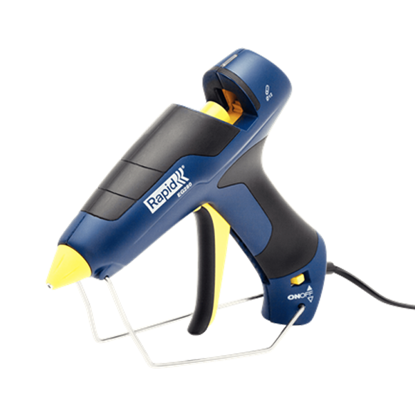 Pistolet à colle électrique 350W EG280 Rapid - Bâtons sticks Ø12 mm - Débit de colle 600 gr/h