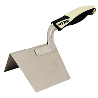 Couteau à enduire angle extérieur pour arêtes de murs - Maxxgrip Hyde - lame acier inoxydable