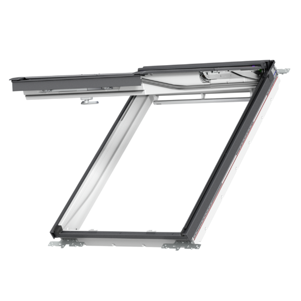 Fenêtre de toit à projection Velux GPL Confort - Finition WhiteFinish - 78,0 CM x 98,0 CM