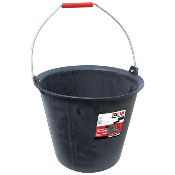 SEAU TALIAGOM 13 LITRES POIGNEE + ERGOTS Anse 5,3mm