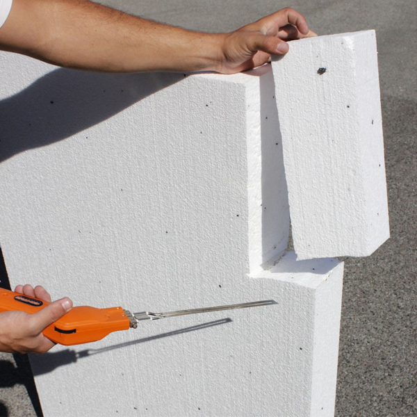 Lame de rechange pour couteau thermique Edma spécial ITE - Longueur 20 cm