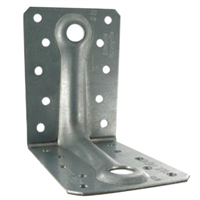 Équerre renforcée en acier galvanisé 88x88x65 mm