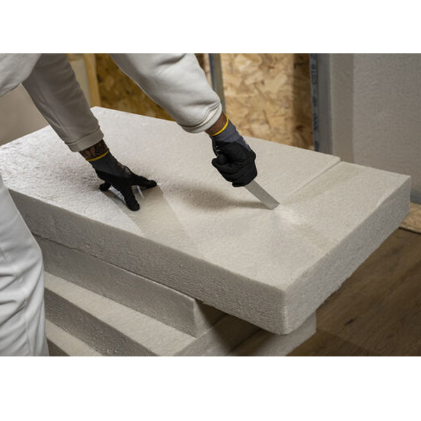 Panneau isolant en bouteilles recyclées pour cloison comble mur et plancher - Bref - R 1,30 m².K/W - 1,25 M x 0,60 M - ép. 45 MM