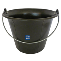 Seau de maçon en plastique avec anse 11L Obra - lot de 10