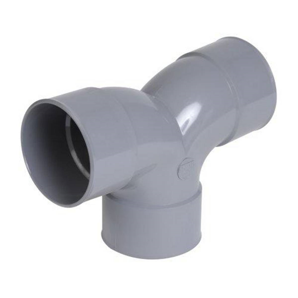 Coude PVC à coller Mâle - Femelle 87° Diamètre 63 mm