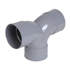 Coude PVC à coller Mâle - Femelle 87° Diamètre 63 mm