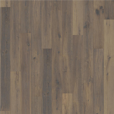 Parquet contrecollé à 3 plis Artisan Chêne Concrète raboté à la main - 1900,0 MM x 190 MM - ép. 15,00 MM