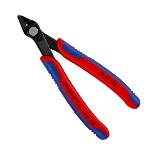 Pince coupante Electronic Super Knips Knipex Fils fins-mi-durs 125 mm