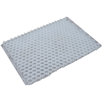 Plaque stabilisatrice pour graviers avec géotextile intégré - Alveplac - Blanc - 1166 x 800 x 30 mm
