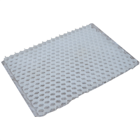 Plaque stabilisatrice pour graviers avec géotextile intégré - Alveplac - Blanc - 1166 x 800 x 30 mm