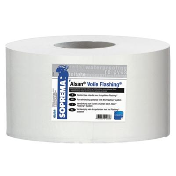 Bande de renfort pour résine d'étanchéité - Alsan Voile Flashing - 0,10 M x 50 M