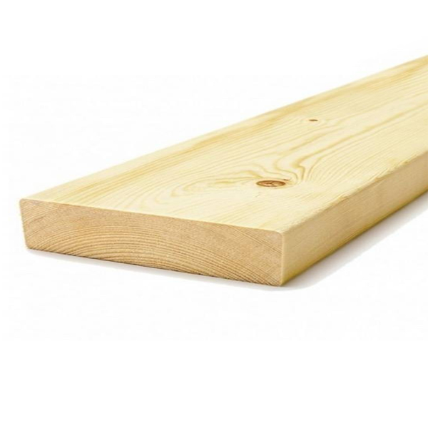 Bois d'ossature en sapin de France - raboté 4 faces AA - Traité Classe 2 - 145 MM x 45 MM - 5,40 M