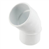 COUDE MF 45' POUR TD50 BLANC