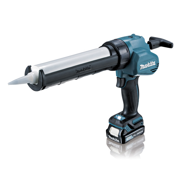 Pistolet à mastic sans fil Makita CG100DSAEB 12V 2Ah pour cartouches de 600 ml avec 2 batteries
