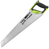 Scie égoïne à denture de débit Hardpoint Edia pour tout type de bois - longueur 550 mm - 7 dents/pouce