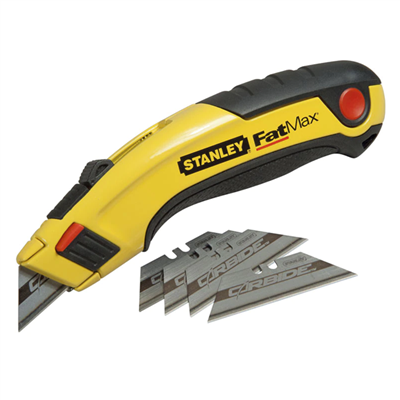 Cutter à lame rétractable Fatmax Stanley avec 5 lames Carbide