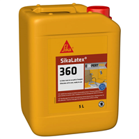 Résine d'accrochage pour adhérence et étanchéité des mortiers bétons et enduits - Sikalatex 360 - bidon de 2 LTR
