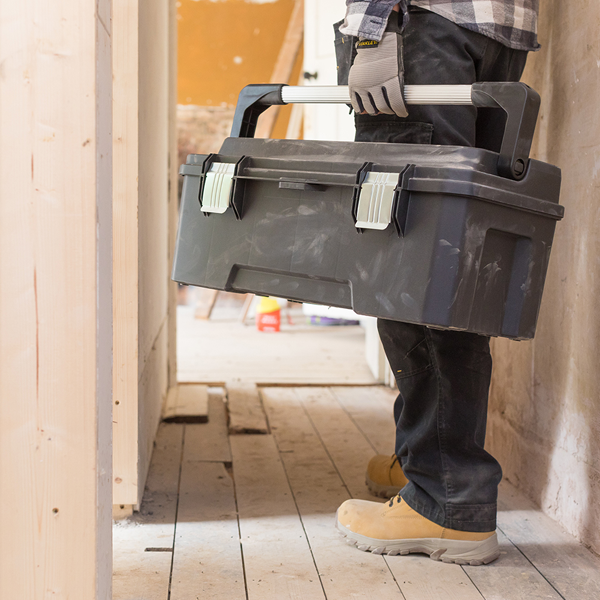 Boîte à outils Stanley Pro Fatmax IP 54 avec 6 godets 66 cm 39 litres