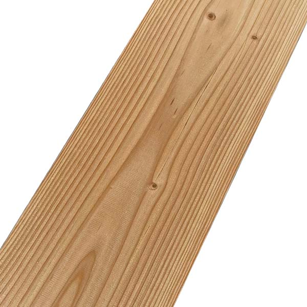 Bardage en Douglas brut raboté 3 faces non traité - 190 mm x 20,00 mm - Long. 4,00 m