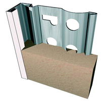 Profilé d'arrêt avec jonc PVC pour enduits extérieurs - Blanc - longueur 3,00 M