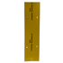 PLAQUE DE PROTECTION 0.25/1M JAUNE