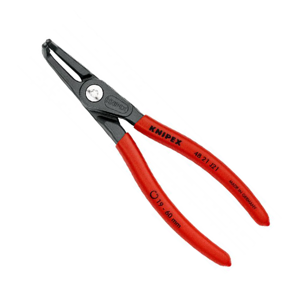 Pince de précision pointes coudées circlips intérieurs Ø 19 à 60 mm Knipex - Longueur 165 mm