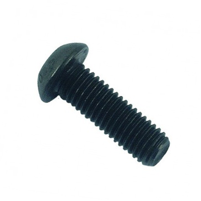 Vis à métaux tête bombée 6 pans creux BHC - ISO 7380 Classe 10.9 - brut - M4 x 10 mm - boîte de 200