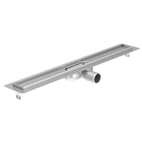 CUVE ACO SHOWERDRAIN C - LONGUEUR 785MM INOX - AVEC BAVETTE PERIPHERIQUE - SIPHO