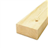 Bois d'ossature en sapin classe C24 raboté et chanfreiné - traité classe 2 - 95 MM x 45 MM - longueur 6 M