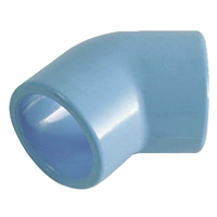 Coude égal 45° femelle diamiètre extérieur 25 mm