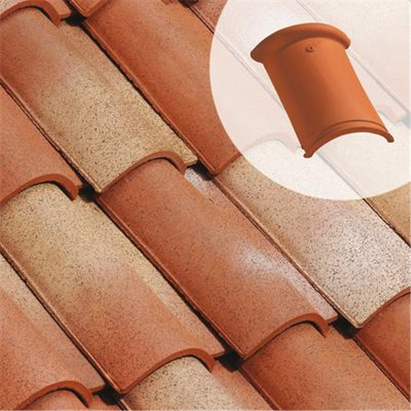 Tuile faîtière/arêtier à bourrelet à emboîtement (707) -