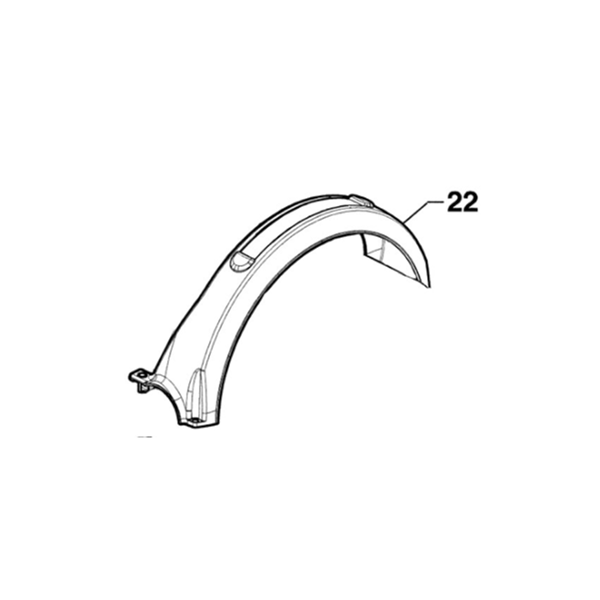 Demi protection de diamètre 800mm pour bétonnière L350 et ST350 Altrad