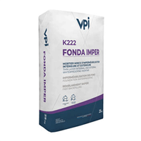 Mortier d'imperméabilisation pour fondation - intérieur ou extérieur - Fonda Imper K222 - sac de 25 kg
