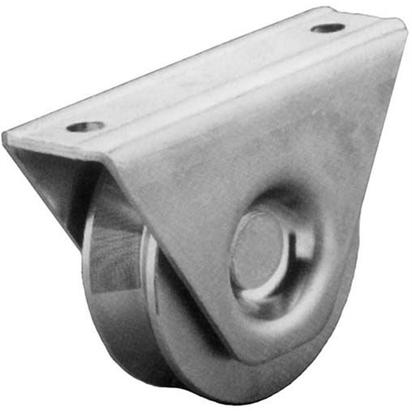 Galet sur chape extérieure Gorge V diamètre 100 mm