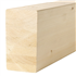 Lamellé-collé en sapin GL24H - bois traité classe 2 - 120 x 240 mm - longueur 6,50 M