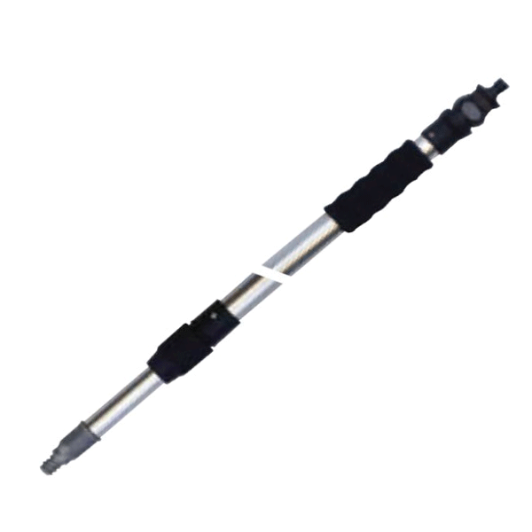 Manche télescopique de lavage sans passage d'eau de 1,5 mètre à 3 mètres