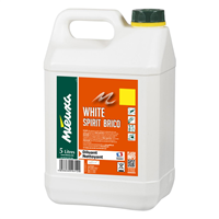 White Spirit Mieuxa - diluant solvant et détachant - bouteille de 5,0 LTR