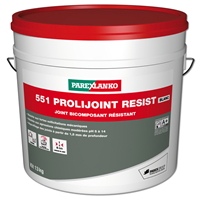 Joint carrelage technique PROLIJOINT RESIST 551 Blanc - 1 à 6 mm - Kit de 13 kg