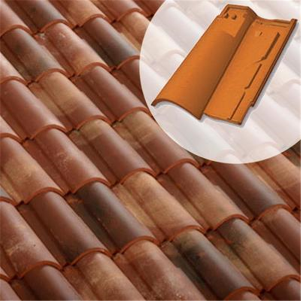 Tuile chatière - Horizon 12 ou Latitude 12 - 61LD - Pays d'Oc / Rouge vieilli