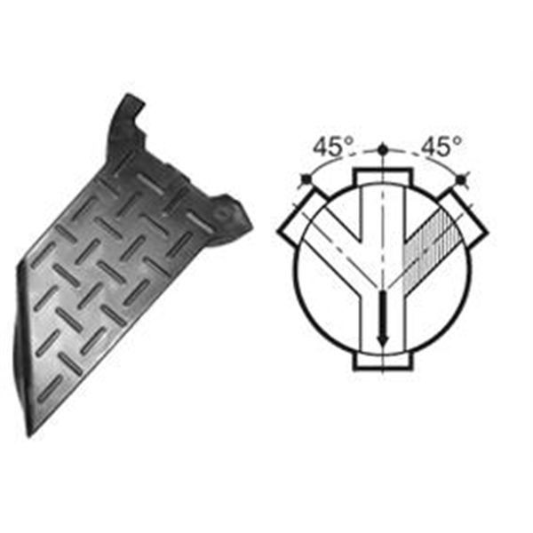 WAVIN TEGRA-Tegra 1000 G2 Obt cun 200 "+" 45° Gauche