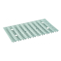Grille de rechange pour poignée gratton Taliaplast - Petites dents 8mm - Longueur 15 cm