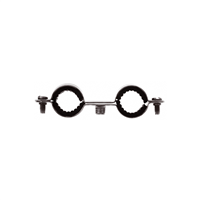 Collier double isophonique pour tube de 12 mm - boîte de 50