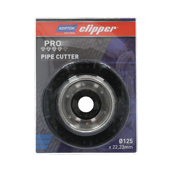Disque diamant PRO PIPE CUTTER - 125x22.23mm Norton Clipper