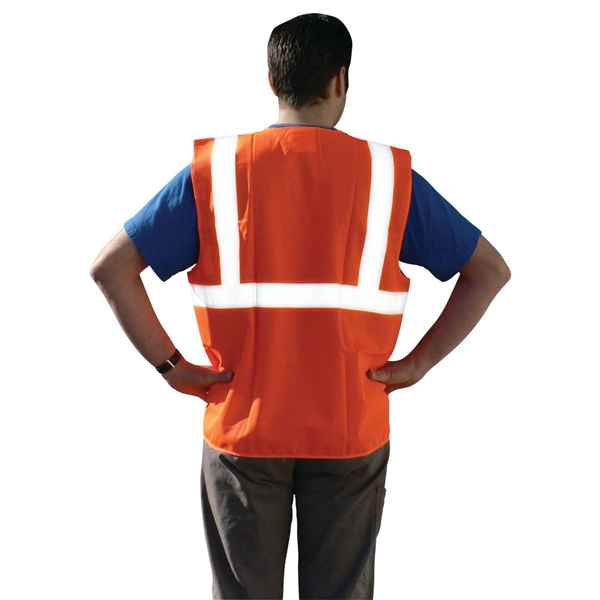 GILET ORANGE CLASSE 2 BAUDRIER