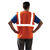 GILET ORANGE CLASSE 2 BAUDRIER
