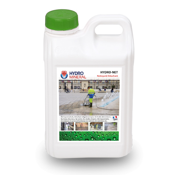 Nettoyant détachant fin de chantier intérieur-extérieur - Hydro-net - 2 litres