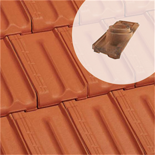 Tuile à douille à côte universelle  - Diam. 130 mm